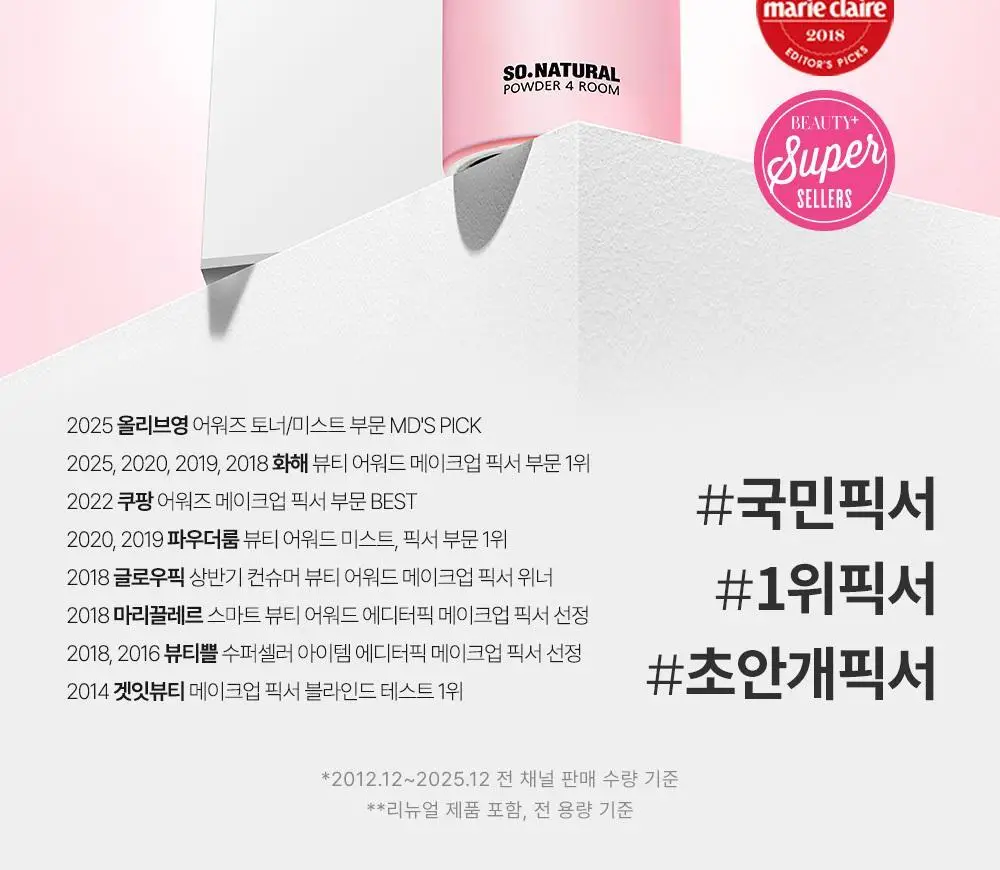 [1위픽서] 쏘내추럴 올 데이 타이트 메이크업 세팅 픽서 120ml 더블기획 (120ml+120ml+20ml) 상세페이지 6